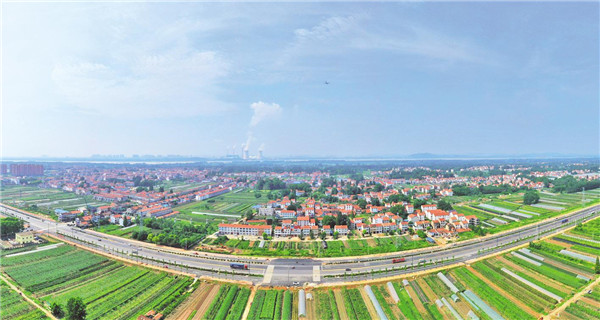 武漢新洲陽大公路升級改造後通車_fororder_5