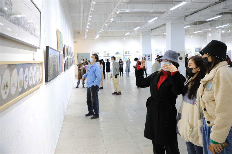 武漢設計工程學院：師生作品展現“想像中的鄉村”