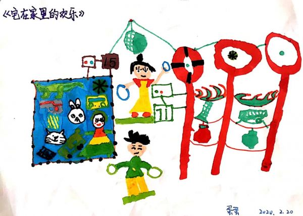 “全國兒童畫優秀作品邀請展”線上開展
