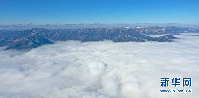 武陵山腹地邂逅雲海雪原