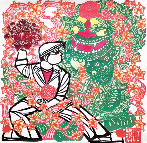 剪紙藝術在武漢城市圈校園大受歡迎_fororder_01