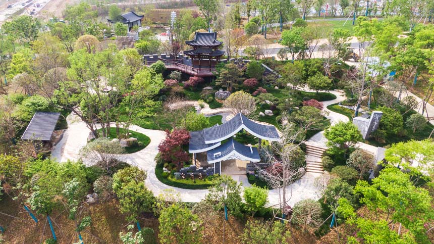 湖北荊門：生態修復造就園林盛景