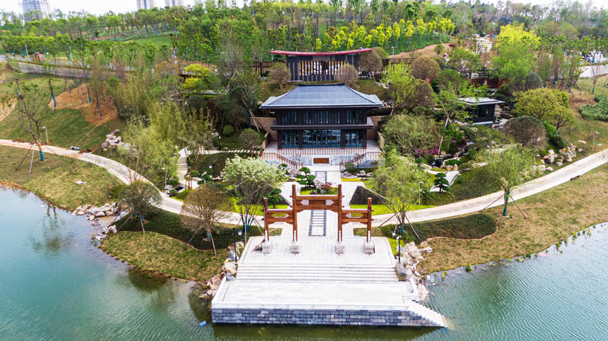 湖北荊門：生態修復造就園林盛景