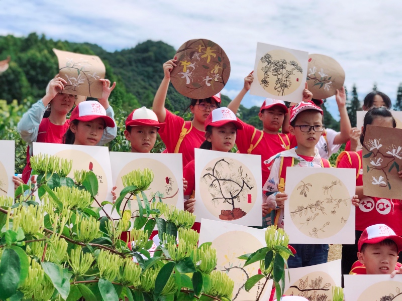 高校暑期實踐隊直播助力鄉村旅遊