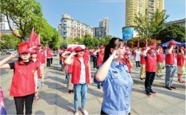 【暫不簽】江岸志願者吹響出征號角 提效能以最佳狀態迎接軍運會