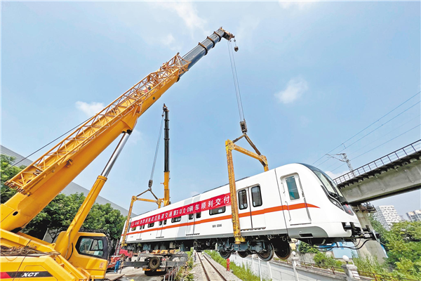 武漢地鐵第3000輛列車上線_fororder_01