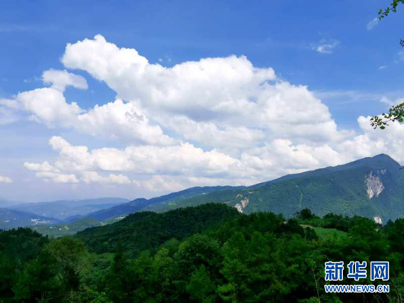 巴東綠蔥坡 風景美如畫