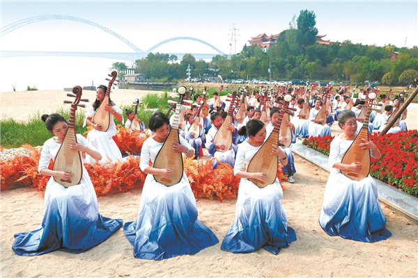 共建共享人與自然和諧相處的綠色畫卷——寫在襄水鳳林古渡生態公園開園之際_fororder_04