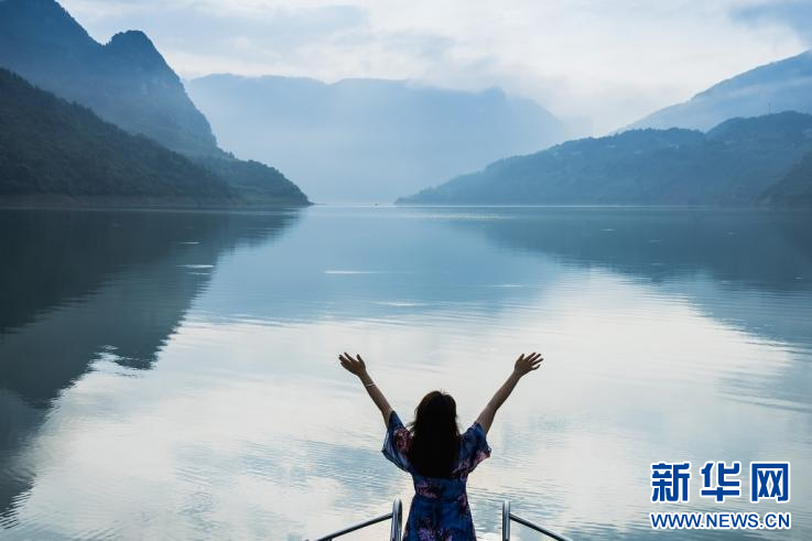 湖北恩施：清江畫谷 醉美景陽