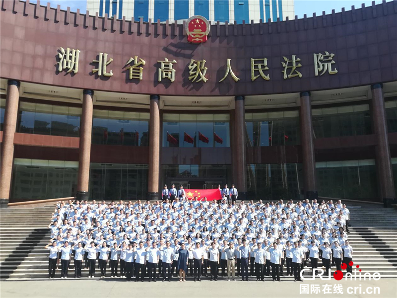 湖北省高級人民法院舉行憲法宣誓儀式