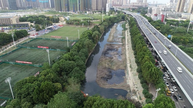 圖説武漢 藍天下的青山長江大橋