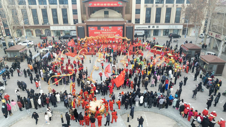 河北高陽：花會展演鬧新春