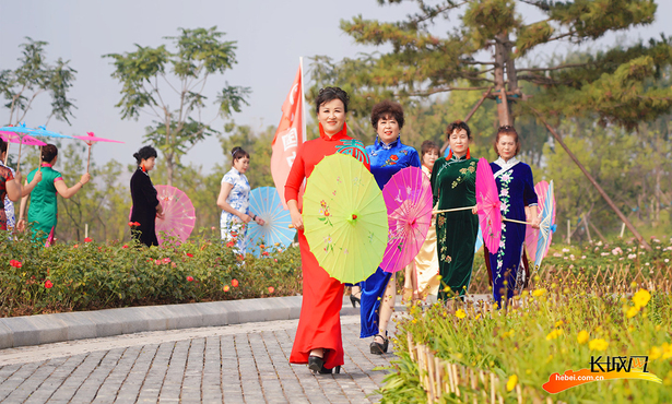 唐山開平：九月花海健康行