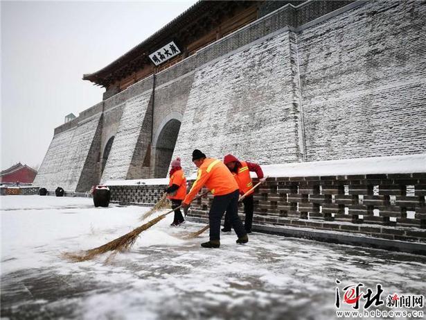 飛雪迎春 河北這場雪中故事不一般