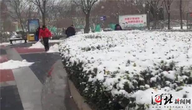 飛雪迎春 河北這場雪中故事不一般