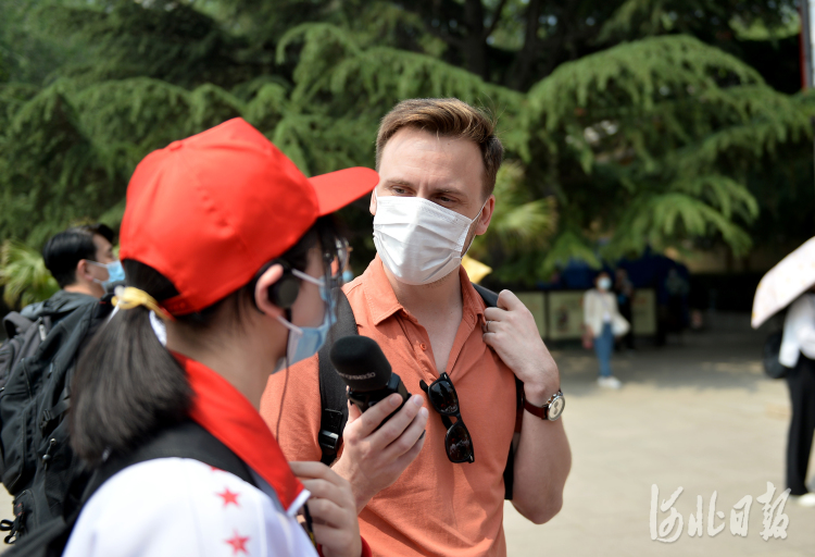 “建黨百年·境外媒體紅色之旅”採訪活動走進西柏坡