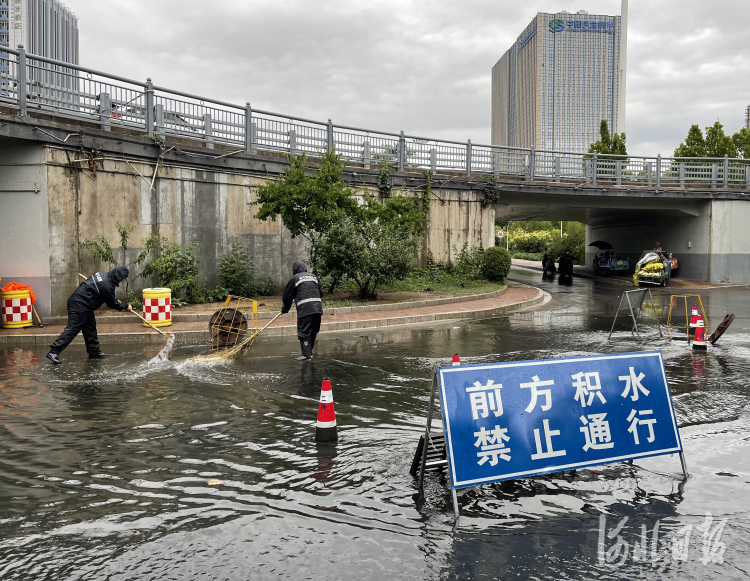 河北石家莊：做好強降雨防範工作