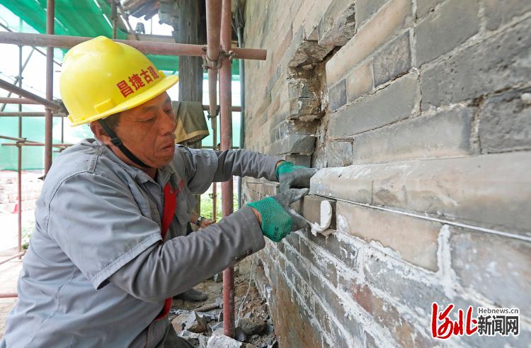 河北蔚縣：釋迦寺修繕有序推進