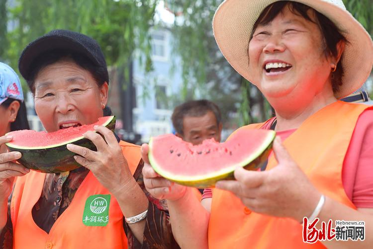 河北唐山豐潤區：大暑節氣送清涼