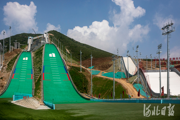 河北淶源：冰雪項目夏訓中