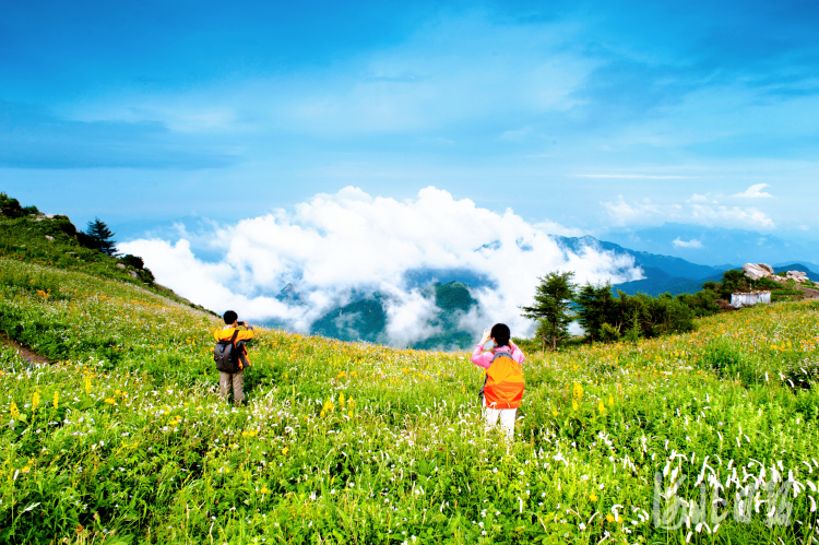 河北阜平：綠水青山迎客來