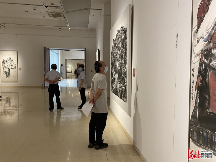 時代今朝 光輝見證——河北美術優秀作品展在石家莊美術館展出