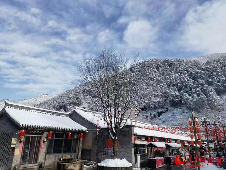 白雪皚皚銀裝素裹 河北各地迎來今冬“初雪”