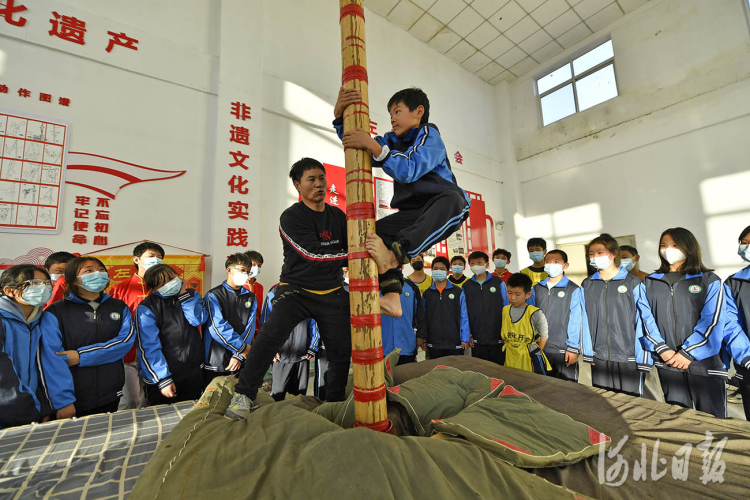 河北文安：非遺進校園 傳承有新人