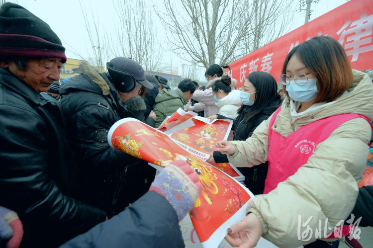 河北博野：普法宣傳入人心