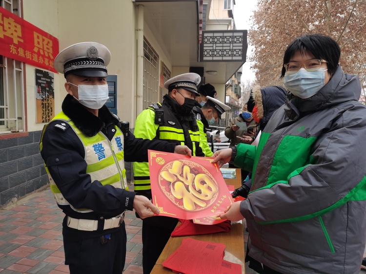 （原創）石家莊市新華區東焦街道開展電動自行車宣傳進社區活動_fororder_1