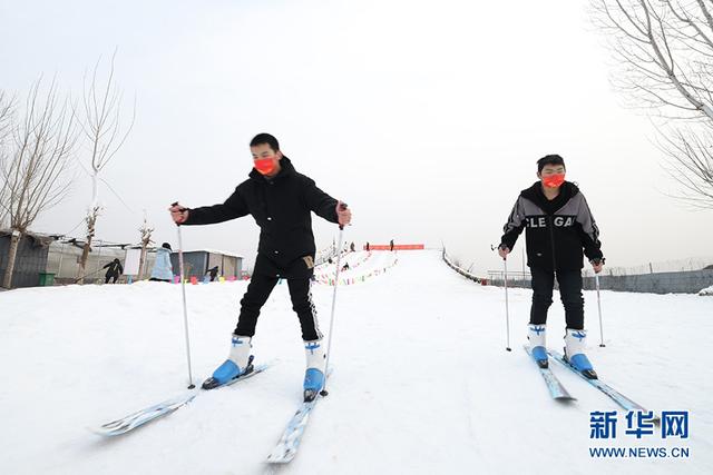 河北平鄉：農村掀起滑雪熱