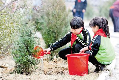 河北40年累計12.3億多人次參加義務植樹