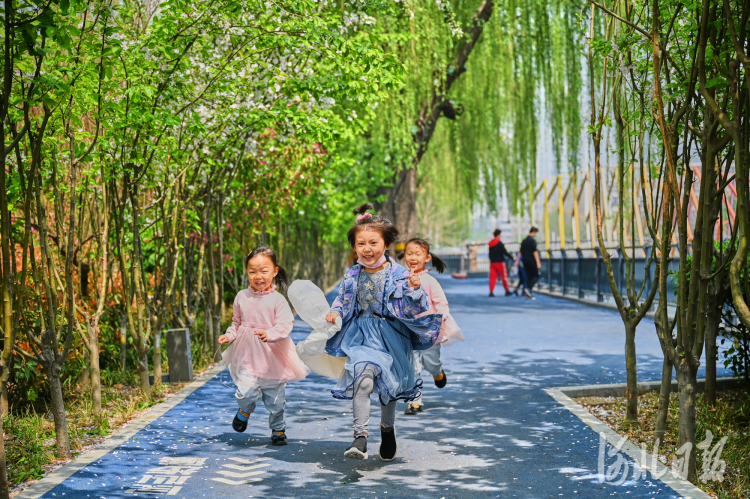 河北石家莊民心步道：賞春遊玩好去處