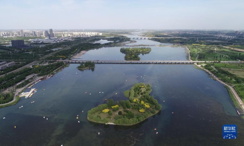 河北石家莊：滹沱河生態治理見成效