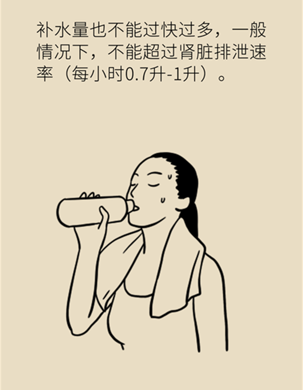 夏天宜補水，牢記科學飲水三原則