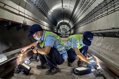 石家莊地鐵開通五年 總客流超過4.37億人次