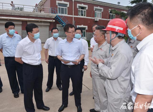 石家莊市委副書記、市長馬宇駿現場督導中央生態環境保護督察反饋問題整改工作