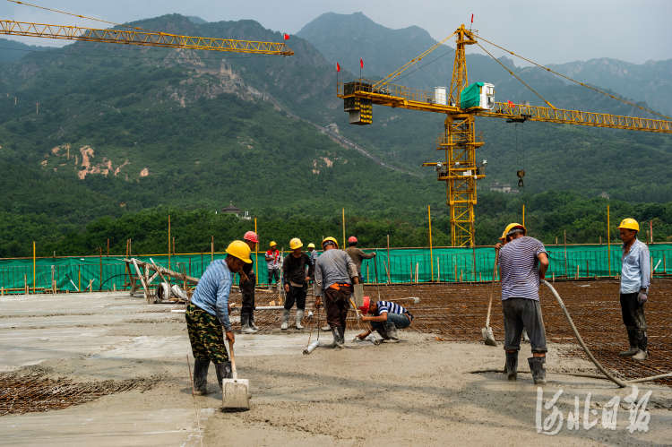 秦皇島市山海關中國長城博物館（暫定名）項目主體結構封頂_fororder_山海關4