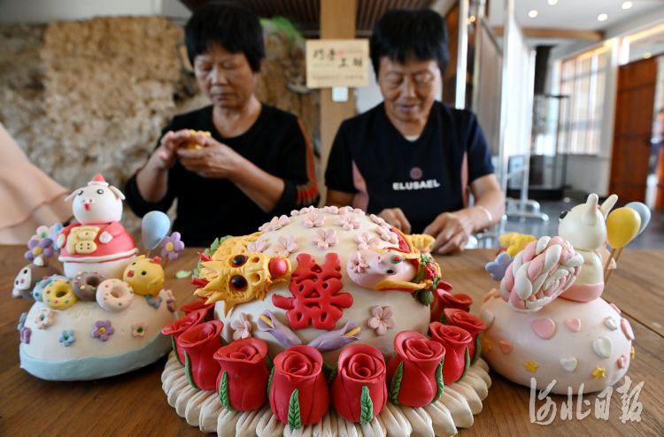 河北邯鄲：花饃技藝助增收