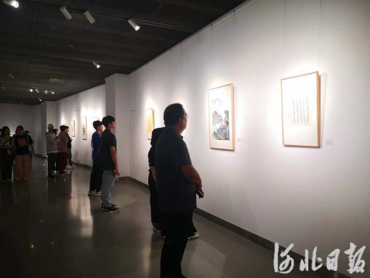 “雕琢未樸——李浩書畫展”在石家莊開展