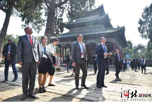 走！跟“老外”一起，共賞滹沱河畔好風景