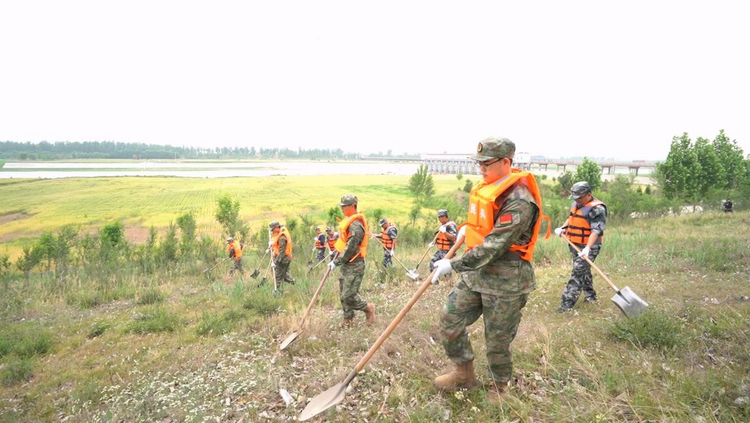 河北鹽山：以“演”促防 以“練”備汛_fororder_圖片 2