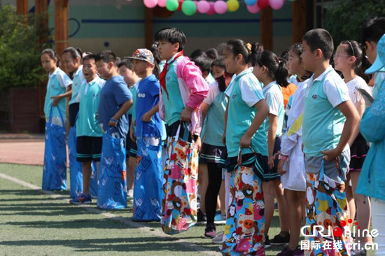 石家莊市振頭小學開展趣味運動會迎“六一”