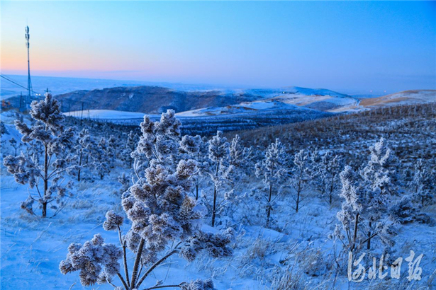 尚義：雪色浪漫大青山