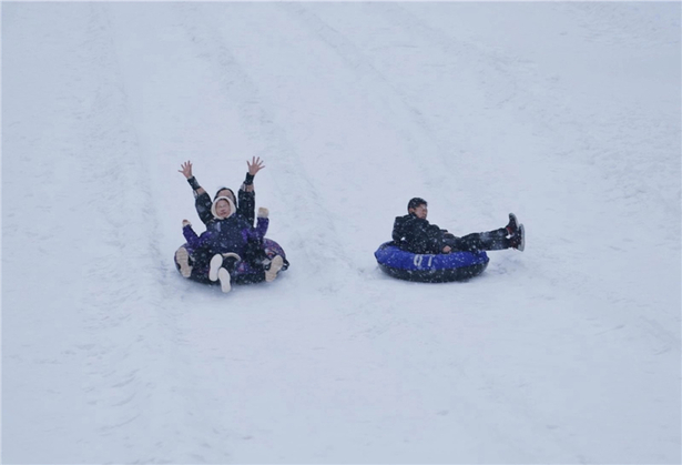 石家莊市植物園第二屆“林海雪園”冰雪節開幕