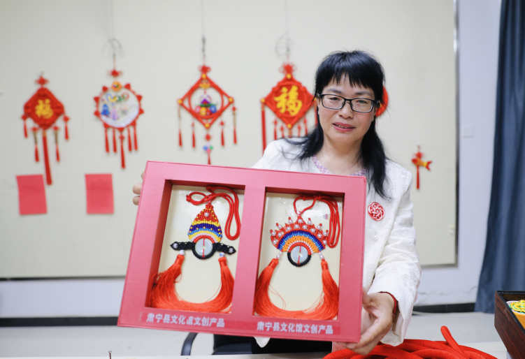 于慧娟：以繩為筆 編織千年文化傳承_fororder_于慧娟：以繩為筆 編織千年文化傳承1