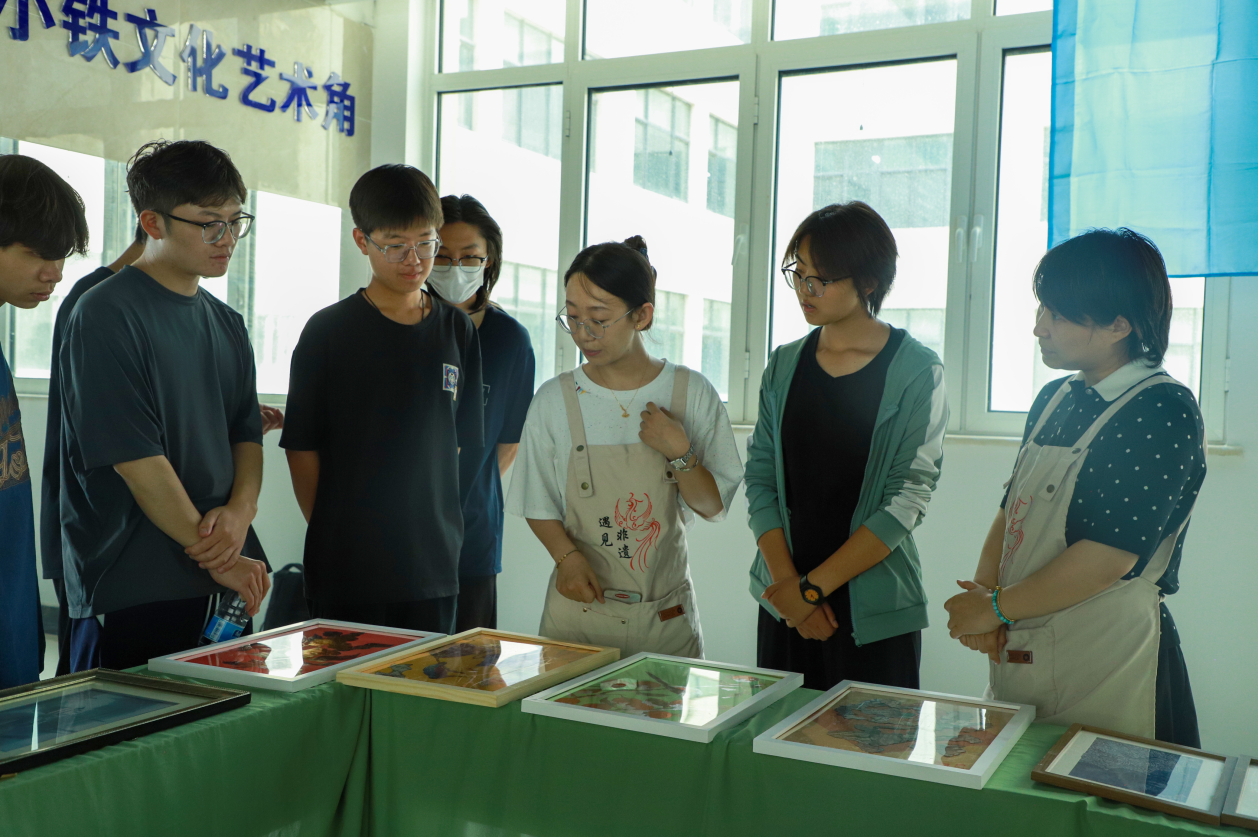 指尖非遺  匠心傳承——石家莊鐵路職業技術學院舉辦非遺文化體驗活動_fororder_圖片2