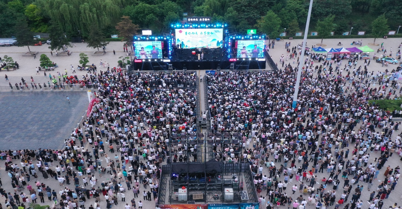 保定徐水：公益惠民音樂盛典點亮徐水之夜_fororder_保定徐水：公益惠民音樂盛典點亮徐水之夜1