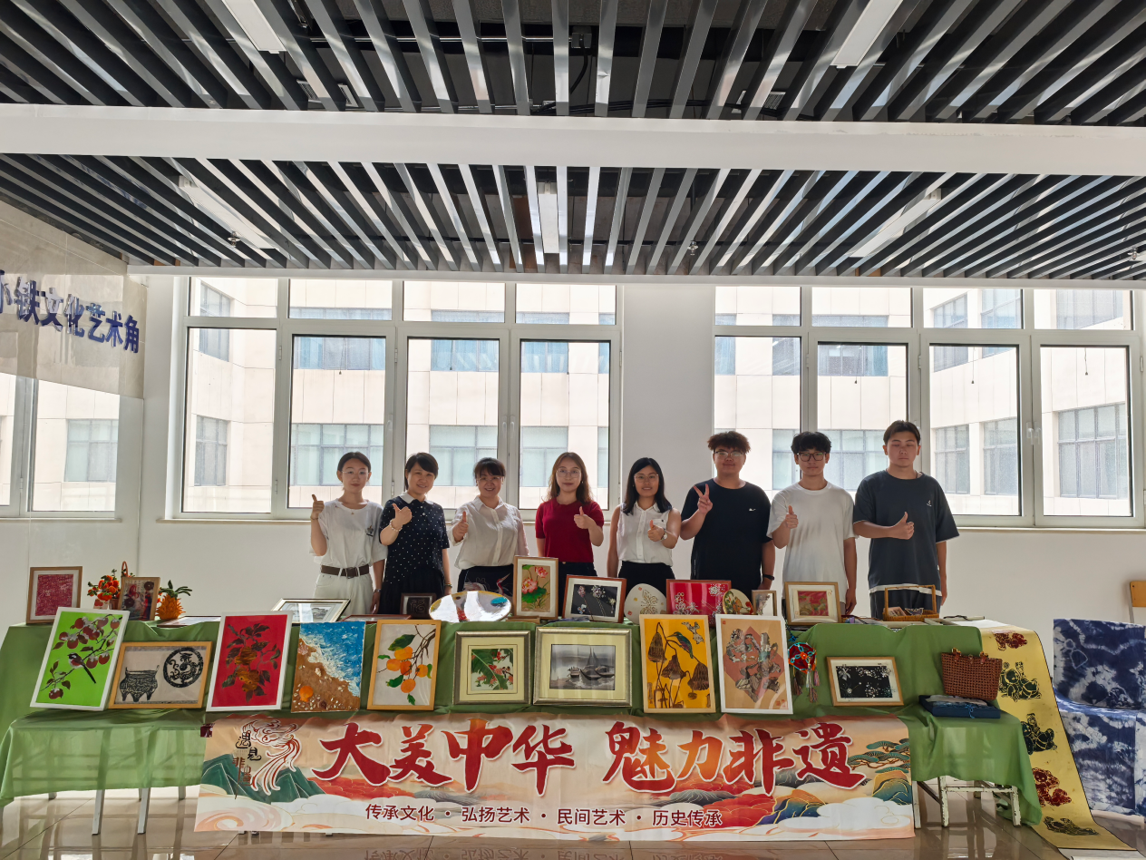 指尖非遺  匠心傳承——石家莊鐵路職業技術學院舉辦非遺文化體驗活動_fororder_圖片1
