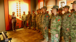 河北泊頭：軍地聯動開展國防教育 民兵徒步傳承紅色基因